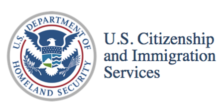 US immigration services logo